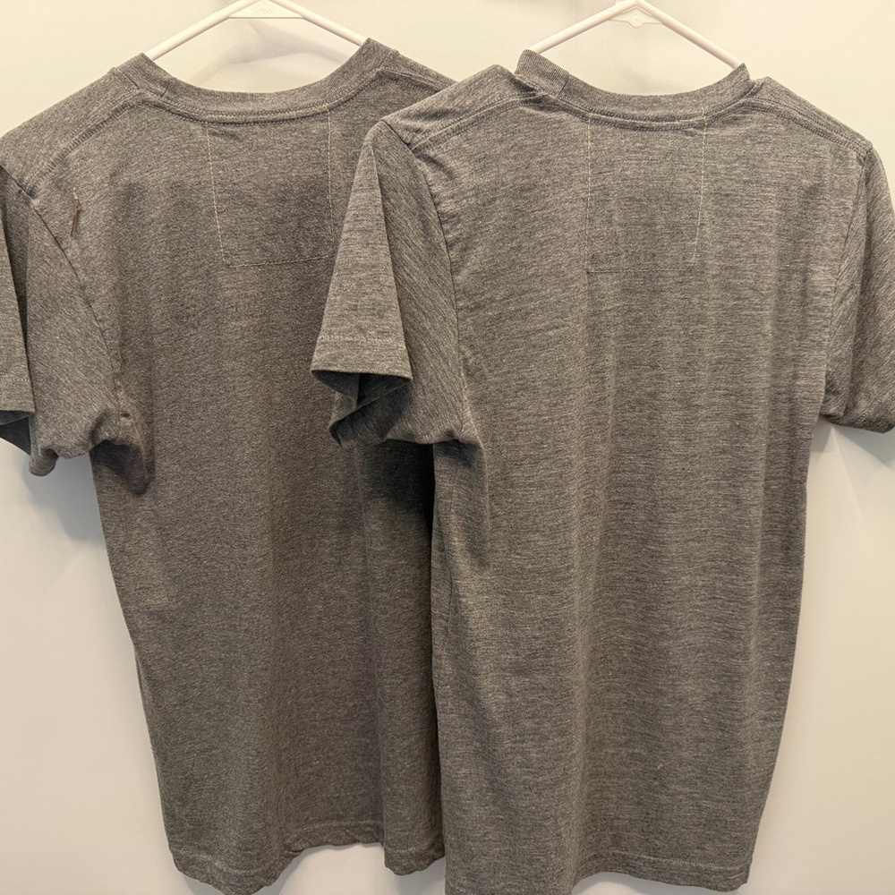 Aviator Nation Unisex Gray Graphic Tees - Picture 2 of 3